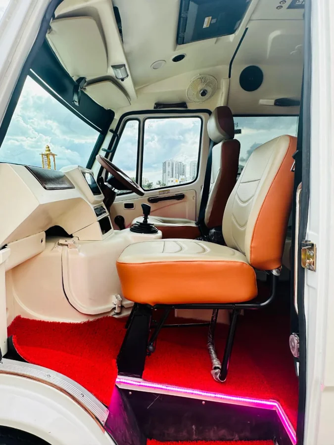 Force Urbania luxury seats with ample legroom