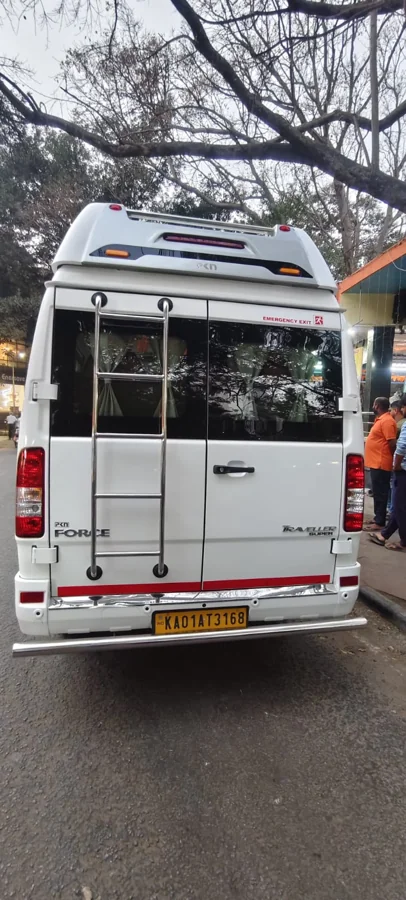 9 Seater Luxury Tempo Traveller Bangalore