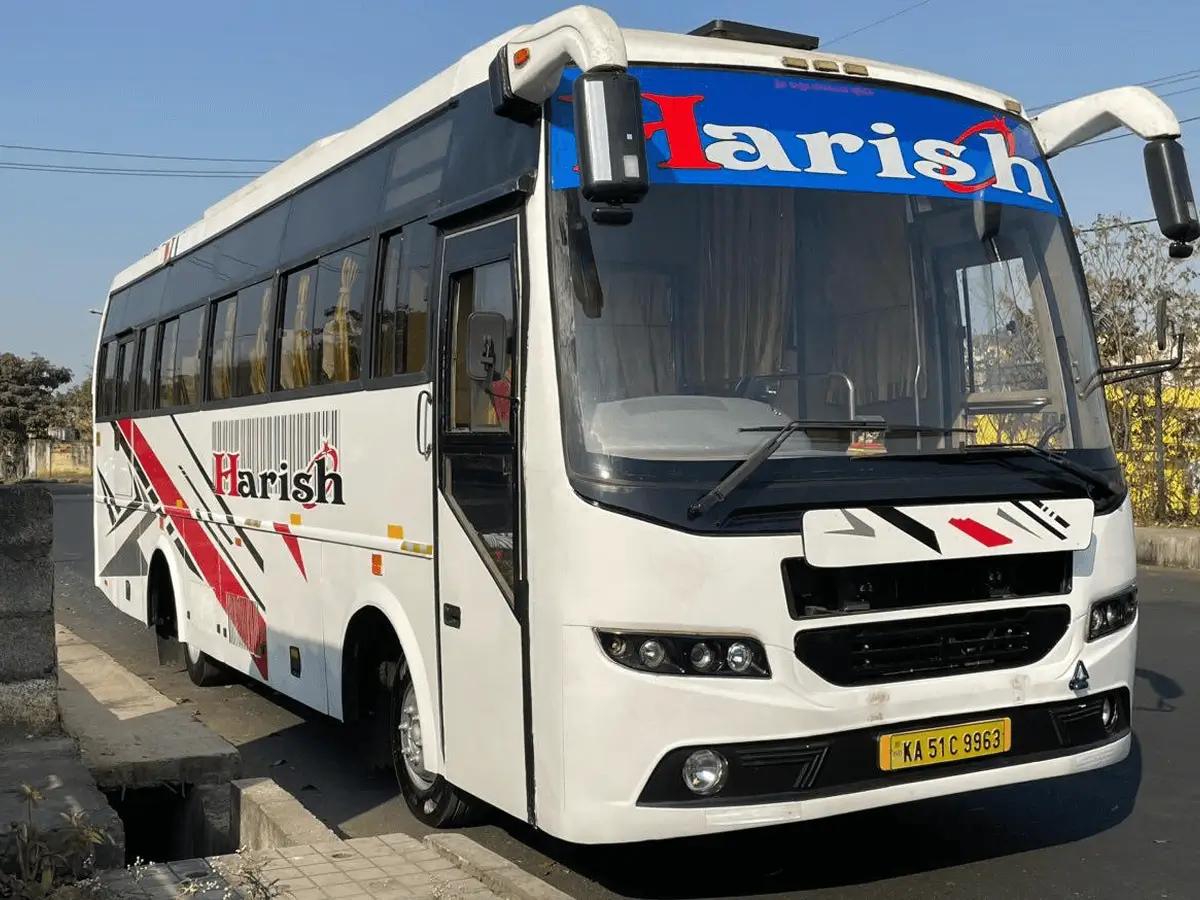 Luxury minibus rental Bangalore - 21 to 33 seater options